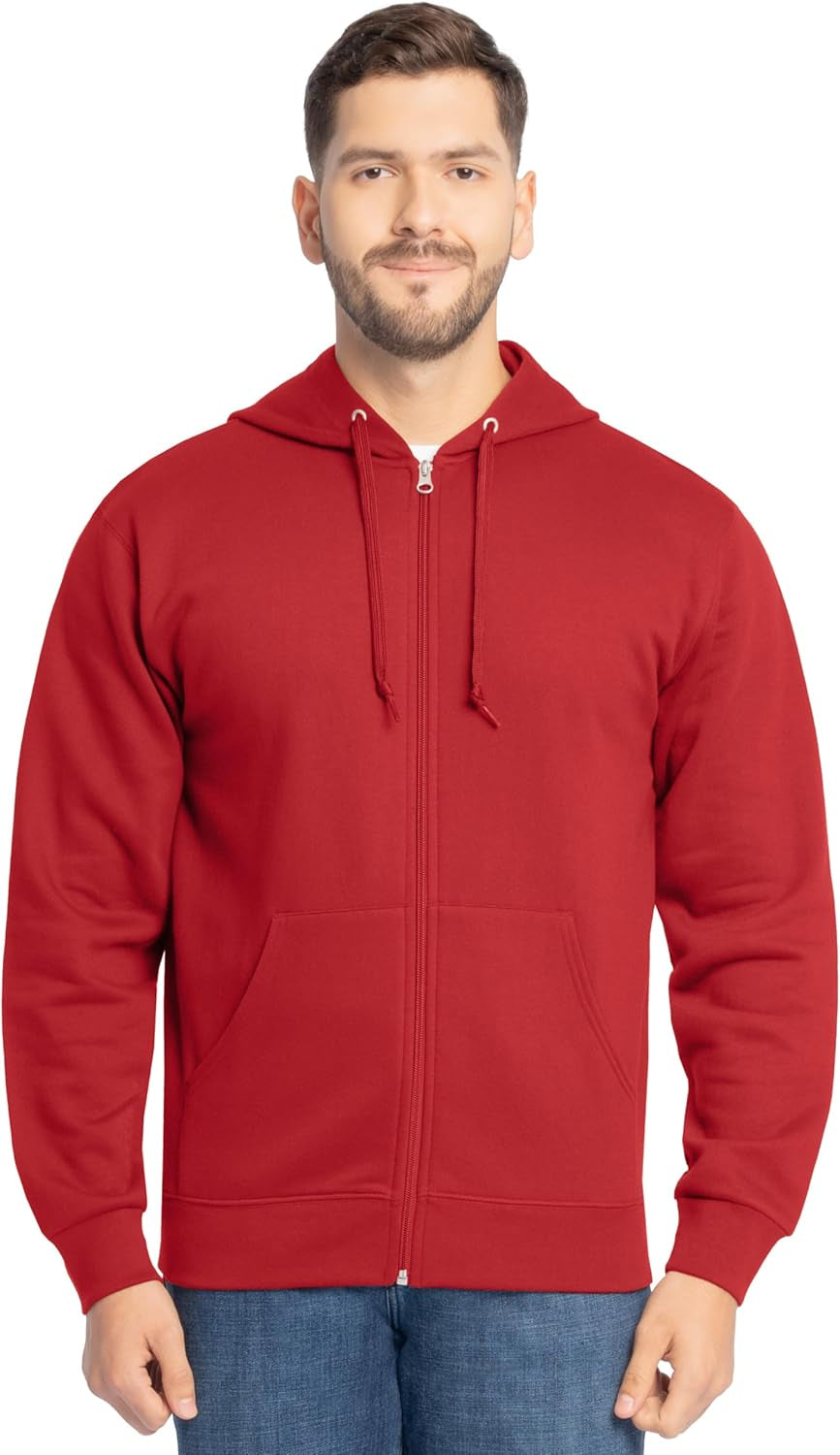 Eversoft Full Zip Fleece Hoodie Sweatshirt